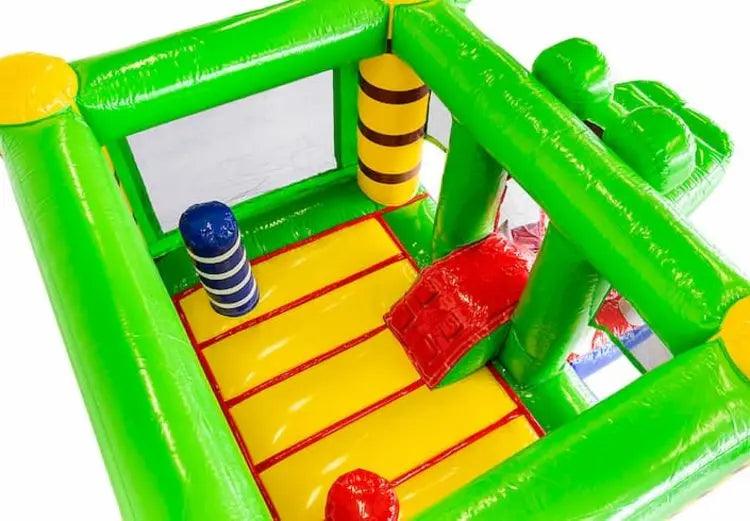 Springkussen Huren | Krokodil | 3,4m x 3,0m x 2,1m | Geschikt Voor 4 Personen - Jump Express