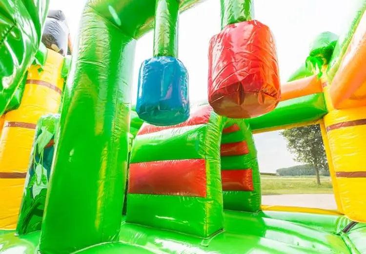 Springkussen Huren | Safari | 5,5 m x 5,0 m x 3,7 m | Geschikt Voor 12 Personen - Jump Express