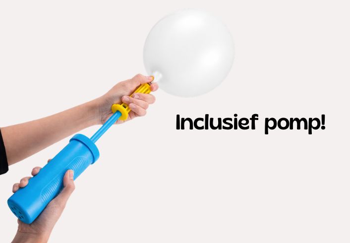 Witte Ballonnenboog Set