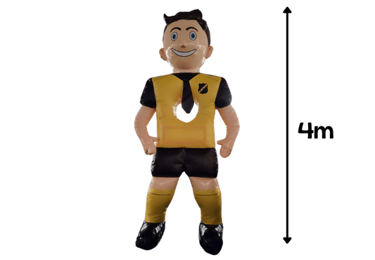 Luchtkussen huren | NAC Stropdas Schieten | 4m hoog | Voetbal Schietspel - Jump Express