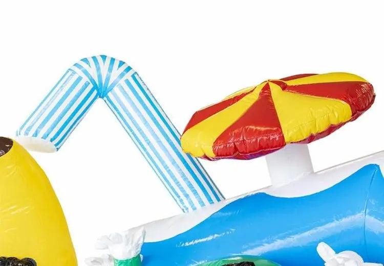 Springkussen Huren | Summer Party | 4,9 m x 4,0 m x 4,0 m | Geschikt Voor 6 Personen - Jump Express