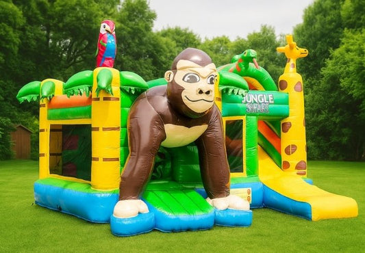 Springkussen huren safari